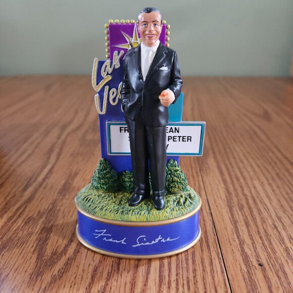 2001 Frank Sinatra Las Vegas Carlton Cards Christmas Ornament Luck Be A Lady box - Picture 12 of 16